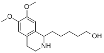 CAS#: 148204-34-6， 5-(6,7-Dimethoxy-1,2,3,4-Tetrahydro-Isoquinolin-1-Yl)-Pentan-1-Ol