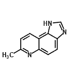 CAS 登录号：148533-60-2， 7-甲基-1H-咪唑并[4,5-f]喹啉