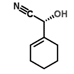 CAS 登录号：148705-96-8， (2R)-1-环己烯-1-基(羟基)乙腈