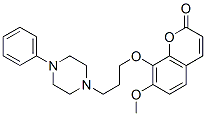 CAS#: 148727-09-7， 7-Methoxy-8-[3-(4-Phenylpiperazin-1-Yl)Propoxy]Chromen-2-One