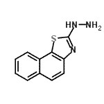 CAS 登录号：14889-08-8， 2-肼基萘并[2,1-d][1,3]噻唑