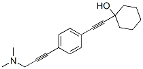 CAS 登录号：14893-26-6， 1-[[4-[3-(二甲基氨基)-1-丙炔基]苯基]乙炔基]-1-环己醇