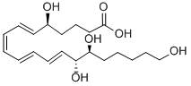 CAS 登录号：148942-81-8， (5S,6E,8Z,10E,12E,14R,15S)-5,14,15,20-四羟基二十碳-6,8,10,12-四烯酸