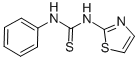 CAS 登录号：14901-16-7， 1-苯基-3-(2-噻唑基)-2-硫脲