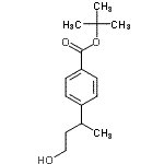 CAS#: 149325-57-5， 2-Methyl-2-Propanyl 4-(4-Hydroxy-2-Butanyl)Benzoate