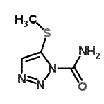 CAS#: 149519-05-1， 5-(Methylsulfanyl)-1H-1,2,3-Triazole-1-Carboxamide