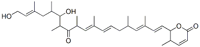 CAS 登录号：149598-69-6， 6-[(1E,3E,7E,9E,17E)-14,19-二羟基-3,5,9,11,13,15,17-七甲基-12-氧代十九碳-1,3,7,9,17-五烯基]-5-甲基-5,6-二氢吡喃-2-酮