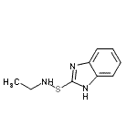 CAS 登录号：149679-62-9， N-(1H-苯并咪唑-2-基硫基)乙胺