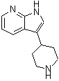 CAS 登录号：149692-82-0， 3-(4-哌啶基)-1H-吡咯并[2,3-b]吡啶