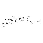 CAS#: 14970-40-2， 2-({4-[(2-Hydroxyethyl)(Methyl)Amino]Phenyl}Diazenyl)-6-Methoxy-3-Methyl-1,3-Benzothiazol-3-Ium Trichlorozincate(1-)