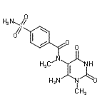 CAS#: 149981-39-5， N-(6-Amino-1-Methyl-2,4-Dioxo-1,2,3,4-Tetrahydro-5-Pyrimidinyl)-N-Methyl-4-Sulfamoylbenzamide