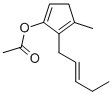 CAS 登录号：149982-46-7， [(E)-己-2-烯基] 2-环戊基乙酸酯