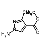 CAS#: 150017-50-8， Methyl 1-Amino-3-Methyl-1H-Pyrazole-4-Carboxylate