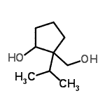 CAS 登录号：150065-74-0， 2-(羟基甲基)-2-异丙基环戊醇
