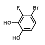 CAS#: 150190-99-1， 4-Bromo-3-Fluoro-1,2-Benzenediol