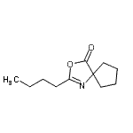 CAS 登录号：15026-81-0， 2-丁基-3-氧杂-1-氮杂螺[4.4]壬-1-烯-4-酮