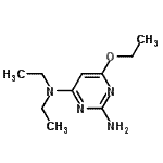 CAS 登录号：150662-09-2， 6-乙氧基-N<sup>4</sup>,N<sup>4</sup>-二乙基-2,4-嘧啶二胺