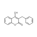CAS 登录号：15074-18-7， 3-苄基-4-羟基-2H-苯并吡喃-2-酮