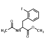 CAS#: 151073-66-4， Methyl N-Acetyl-2-Fluorophenylalaninate