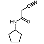 CAS 登录号：15112-75-1， 2-氰基-N-环戊基乙酰胺
