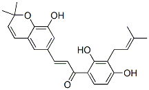 CAS#: 151135-83-0， (E)-1-[2,4-Dihydroxy-3-(3-Methylbut-2-Enyl)Phenyl]-3-(8-Hydroxy-2,2-Dimethylchromen-6-Yl)Prop-2-En-1-One