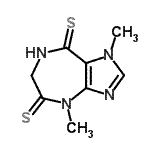 CAS#: 151251-44-4， 1,4-Dimethyl-1,4,6,7-Tetrahydroimidazo[4,5-e][1,4]Diazepine-5,8-Dithione