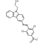 CAS#: 151285-25-5， 2-{3-[(2,6-Dichloro-4-Nitrophenyl)Diazenyl]-9H-Carbazol-9-Yl}Ethanol