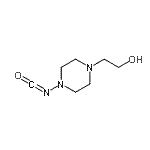 CAS#: 151291-43-9， 2-(4-Isocyanato-1-Piperazinyl)Ethanol