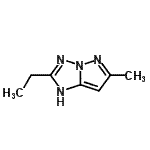 CAS 登录号：151406-47-2， 2-乙基-6-甲基-1H-吡唑并[1,5-b][1,2,4]三唑