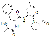 CAS#: 151545-20-9， (2R)-2-[[(2S)-2-Aminopropanoyl]Amino]-N-[(2S)-1-[(2S)-2-Formylpyrrolidin-1-Yl]-4-Methyl-1-Oxopent-4-En-2-Yl]-3-Phenylpropanamide