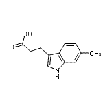 CAS#: 151590-29-3， 3-(6-Methyl-1H-Indol-3-Yl)Propanoic Acid
