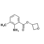 CAS 登录号：151695-58-8， 3-氧杂环丁基2-氨基-3-甲基苯甲酸酯