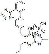 CAS#: 151733-55-0， 2-Methyl-5-Propyl-6-[[4-[2-(2H-Tetrazol-5-Yl)Phenyl]Phenyl]Methyl]-1H-[1,2,4]Triazolo[5,1-b]Pyrimidin-7-One sulfate