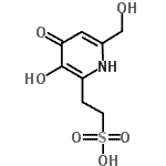 CAS#: 151778-99-3， 2-[3-Hydroxy-6-(Hydroxymethyl)-4-Oxo-1,4-Dihydro-2-Pyridinyl]Ethanesulfonic Acid