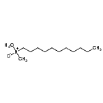 结构式 CAS# 15178-71-9, 二甲基(十一烷基)胺氧化物