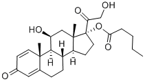 CAS#: 15180-00-4， 1,4-Pregnadien-11-beta, 17,21-Triol-3,20-Dione 17-Valerate-21-Acetate