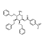 CAS#: 151909-88-5， (5xi)-2,3,4-Tri-O-Benzyl-6-Deoxy-1-O-(4-Nitrobenzoyl)-beta-D-Lyxo-Hexopyranose