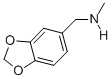结构式 CAS# 15205-27-3, N-(1,3-苯并二氧戊环-5-基甲基)-N-甲胺