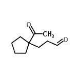 CAS#: 152090-39-6， 3-(1-Acetylcyclopentyl)Propanal