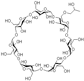 CAS#: 152203-30-0， 6-O-(2-Hydroxypropyl)-beta-Cyclodextrin
