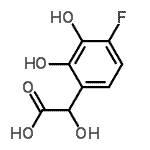 CAS#: 152354-23-9， 2-(4-Fluoro-2,3-Dihydroxy-Phenyl)-2-Hydroxy-Acetic Acid