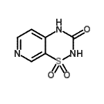 CAS#: 152382-59-7， 2H-Pyrido[4,3-e][1,2,4]Thiadiazin-3(4H)-One 1,1-Dioxide