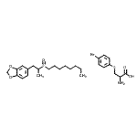 CAS#: 152406-99-0， S-(4-Bromophenyl)Cysteine - 5-[2-(Octylsulfinyl)Propyl]-1,3-Benzodioxole (1:1)