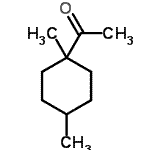 CAS 登录号：152468-75-2， 1-(1,4-二甲基环己基)乙酮