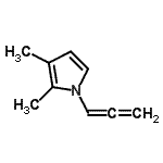 CAS#: 152482-34-3， 2,3-Dimethyl-1-Propadienyl-1H-Pyrrole