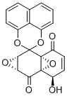 CAS#: 152697-41-1， (1aS-(1aalpha,2abeta,6alpha,6abeta,7aalpha))-6-hydroxy-Spiro(2a,6a-epoxynaphth(2,3-b)oxirene-2(1aH),2'-naphtho(1,8-de)(1,3)dioxin)-3,7(6H,7aH)-dione