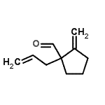 CAS 登录号：152705-48-1， 1-烯丙基-2-亚甲基环戊烷甲醛
