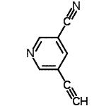 CAS 登录号：152803-05-9， 5-乙炔基烟腈