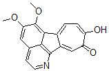 CAS 登录号：152845-78-8， 9-羟基-5,6-二甲氧基-10H-薁并(1,2,3-ij)异喹啉-10-酮