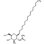 CAS#: 152914-69-7， Tetradecyl 2-Acetamido-2-Deoxy-beta-D-Glucopyranoside